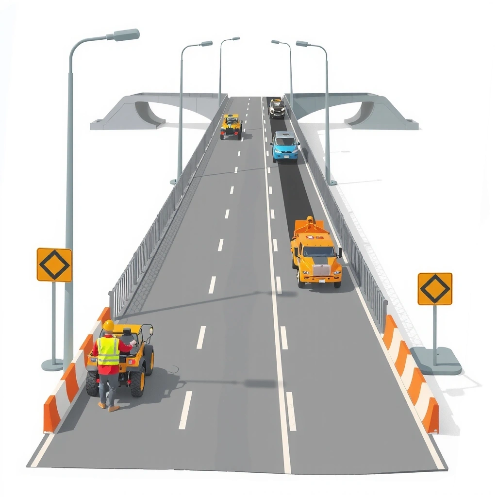 Infrastructure road construction project