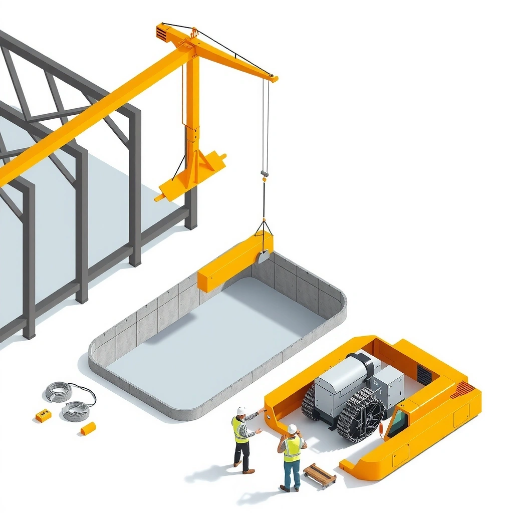 Industrial facility and warehouse construction